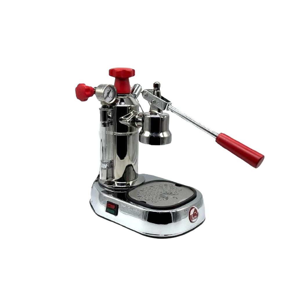 SPECIAL EDITION La Pavoni Europiccola w/Gauge - Special Red - #EPC