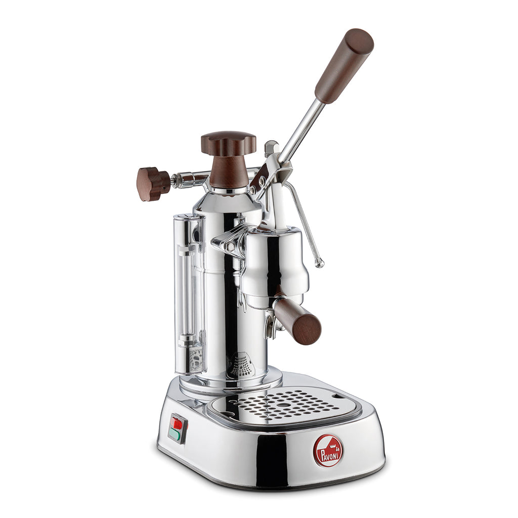 La Pavoni Europiccola - Chrome with Wood EPW-8 – European