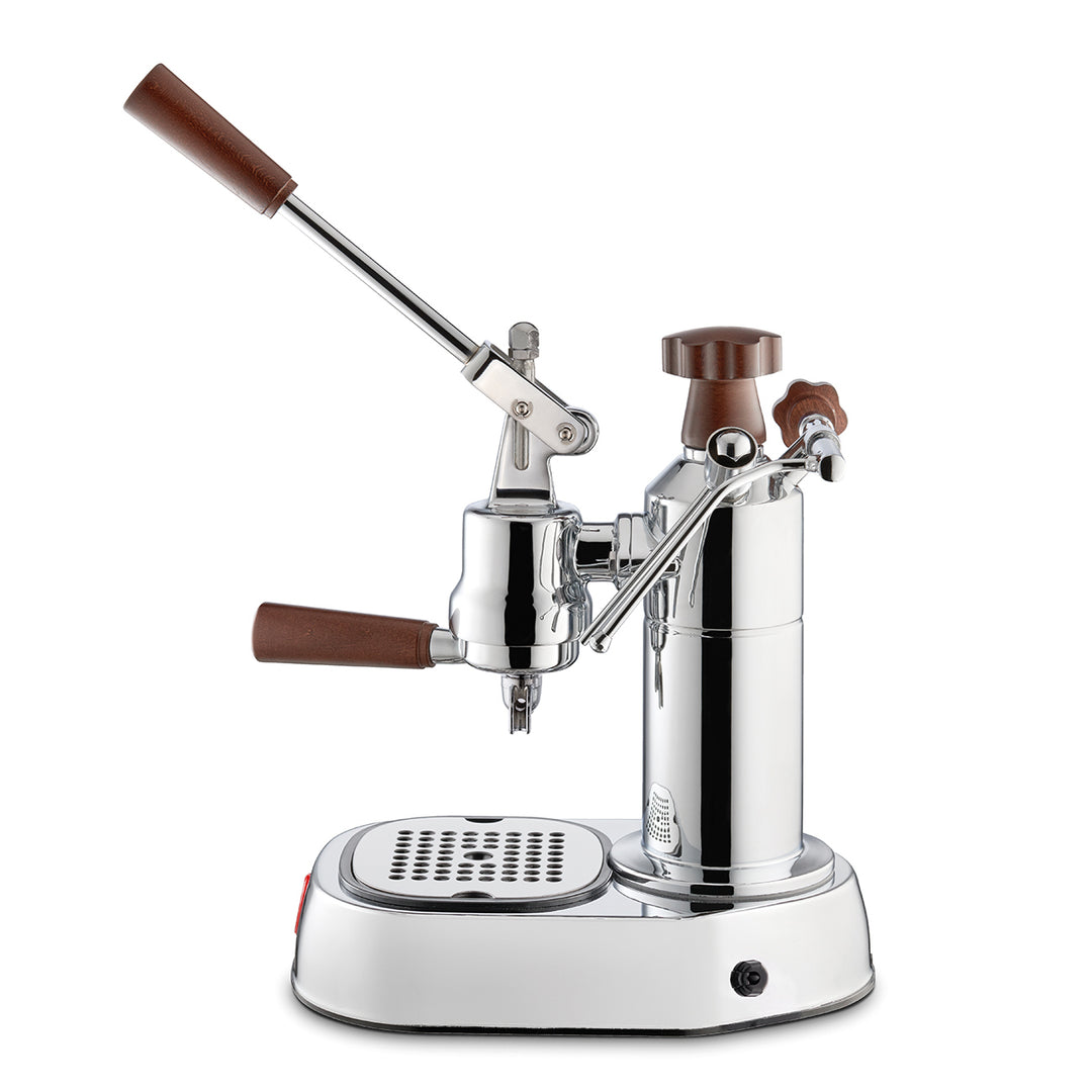 La Pavoni Europiccola - Chrome with Wood EPW-8 – European