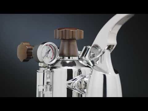 La Pavoni PB-16 Professional Espresso Machine - Copper & Brass